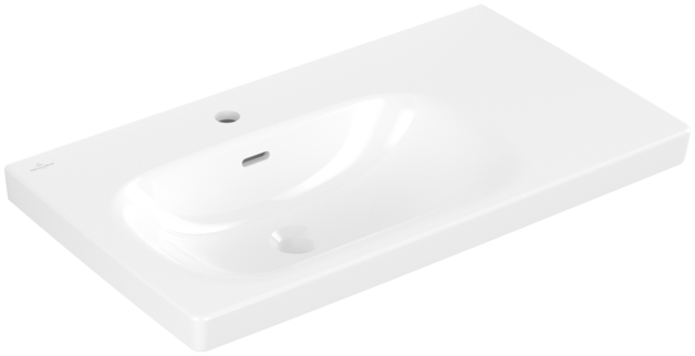 商品專區| Villeroy & Boch | SKYLA掛壁式面盆含溢水口(面盆在左邊